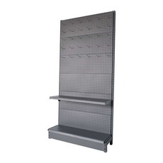 총기거치대 총 진열대 스탠드 보관대 랙 서바이벌, 1개, 흰색 92x36x165 매우 두꺼운