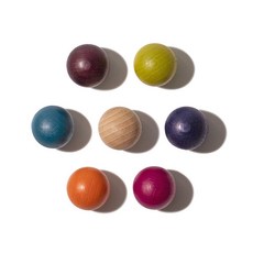 Tout simplement 토우트 심플먼트 Wooden magnet ball 우드 마그넷 볼 13컬러 마그넷, 1개, 네이비