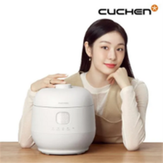 [쿠첸] 김연아 밥솥 브레인 6인용 IH 전기압력밥솥 CRH-TWK0641WSF
