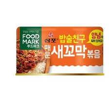 푸드마크 밥술친구 매운새꼬막 120g, 2개