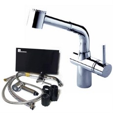 삼원수전 114 원핸드 분사 온냉수 씽크대 수전 세트 샤워수전 욕조수전 수도세트 수전세트, 혹★ 삼원수전 114 원핸드 분사 온냉수 씽크대 수전, [좋아요]