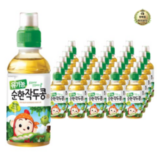 웅진 코코몽 유기농 순한 작두콩차, 200ml, 624개