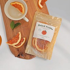 마켓구디너프 수제 건조과일칩, 자몽, 100g, 1개