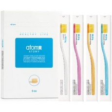 4colors Atomy Toothbrush Toothbrushes by ATOMY null, 4 Count (Pack of 1)