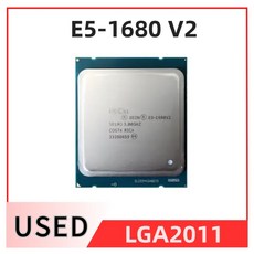 Xeon E5-1680 V2 CPU 3.0GHz 25M 8 코어 16 스레드 LGA2011 프로세서