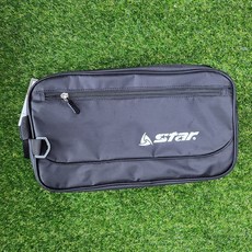 스타 신발가방 스포츠 축구 골프 슈즈백 2단 더블 TW-XT402, 블랙, 1개