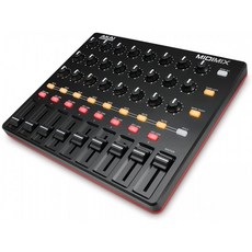 AKAI Professional MIDIix - USB MIDI 컨트롤러 믹서(할당 가능한 페이더 &amp; 마스터 페이더 포함) 24개의 노브 및 16개의, 단일옵션, 단일옵션