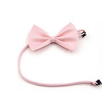 강아지 고양이 활 넥타이 나비 매듭 칼라 애완 동물 손질 색상, A.adjustment buckle, 1개