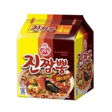 오뚜기 진짬뽕 130g, 4개