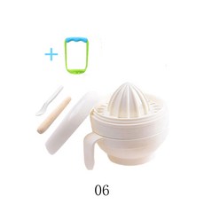 뉴타임즈16 PP 수동 다지고 주스 만드는 기계 투데코 도자기 이유식조리기 즙짜개 절구공이 절구 세트 D5A20 109, 06