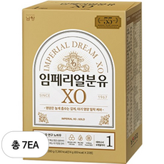 임페리얼XO 스틱분유 1단계 0~6개월 280g, 7개, 20개입