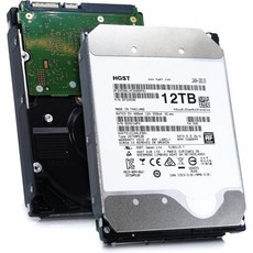 HGST WD 울트라스타 DC HC520 HDD | HUH721212ALE601 12TB 7200RPM SATA 6Gb s 256MB 캐시 3.5인치 ISE 512e 헬륨 데이, 1개