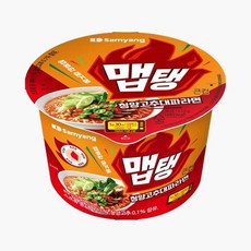 삼양식품 맵탱 큰컵 청양고추 대파라면 110g, 1개