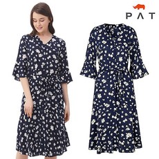 PAT 플라워 랩 원피스 QF41511