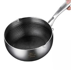 316 스텐 우유냄비 인덕션 멀티 스마트 편수냄비 +유리뚜껑 세트 AA0018, 1세트, 26cm