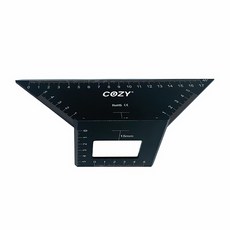 코지 각도자 CZ-MAR-920 연기자 알루미늄합금재질 지형스퀘어 연귀자, 1개