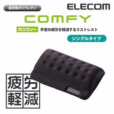 엘레컴 폴리우레탄 마우스 손목보호대 MOH-013, 1개, 블랙