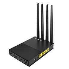 1200Mbps 2.4GHZ/5GHZ 듀얼 밴드 기가비트 엔터프라이즈 라우터 WiFi 라우터 무선 라우터|무선 라우터|, 1개, Black, 단일