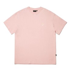 Bear Patch Half T-Shirts_Pink