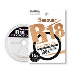 시가 R18 LTD(리미티드) 100m 플로로카본 SEAGUAR, 20LB, 단품, 1개