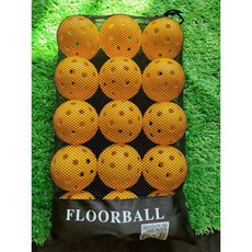 플로어볼 Floorball 드라이 랜드 전문 훈련 공 연습 공 스노우 볼 홀 볼 플로어 볼