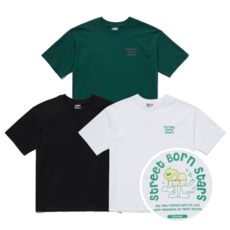 bon반팔 어반에이지 본 스트릿 오버 반팔 (3 Colors)