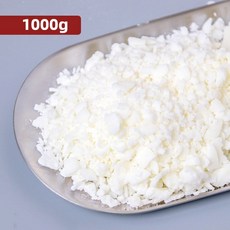 천연 대두 플레이크 향 캔들 원료 100 무연 DIY 양초 만들기 용품 1kg, Flakes 1000g, 1개