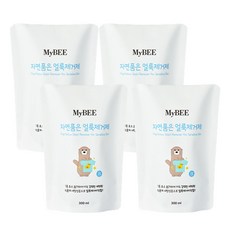 마이비 자연품은 유아 얼룩제거제 리필 300ml, 4개