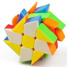 큐브 유기어스 전문 매직 큐브 스큐 축 풍차 판도라 피셔 3x3x3 루빅 교육 완구, Windmill cube-50131598