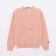 꼼데가르송 국내발송)꼼데가르송 P1N0915 LIGHT PINK 가디건