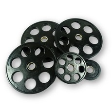 7홀 중량원판 10kg 역기원판 고무원판 홈트 홈짐 바벨원판