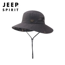 JEEP SPIRIT 밀리터리 사파리 모자 심플 등산 벙거지 캠핑 썬캡 스포츠 버킷햇