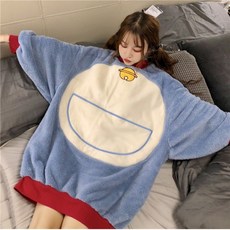 LAONONG 도라에몽수면잠옷 보송보송 극세사 파자마HDUUuusd888