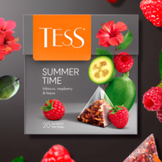 Чай TESS Summer Time, 20 пакетиков по 1.8 г