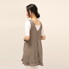 옆단추앞치마