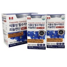 캐나다 식물성 리놀렌산 필수지방산 오메가3, 180정, 1개