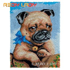 불독뜨개질도안