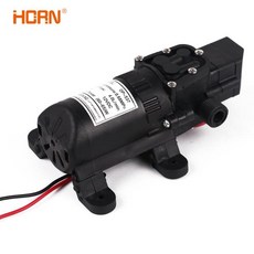 가압펌프 자동 스위치 농업용 전기 워터 펌프 프라이밍 고압 다이어프램 세차 DC 12V 4Lmin, 1개