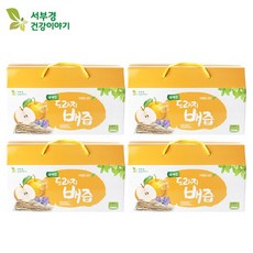 서부경건강이야기 자연을 담은 도라지배즙 4박스 (120포), 120포, 100ml