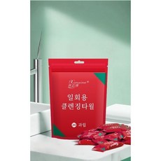 노씨네 1회용 클렌징타월, 1세트, 레드 포장