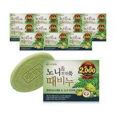 무궁화 목욕 때비누 100g 노니&인진쑥 x12개/바디비누, 12개