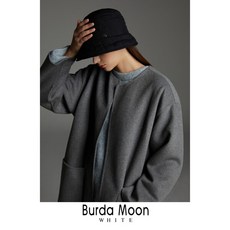 [Burda Moon]부르다문화이트 퀼팅패딩모자1종