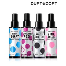 더프트앤도프트 드레스퍼퓸 100ml, 스톡홀름로즈, 1개