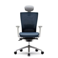 시디즈 T50 T500HLDA 로열블루 알루미늄 메쉬의자