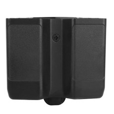 전술 싱글 더블 탄창 파우치 스택 매그 홀스터 17 22 ( 9mm ~. 45 구경), 03 Double Mag Pouch BK, 1개