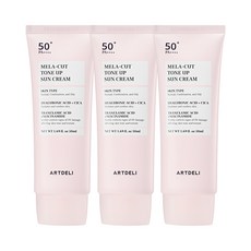 기타 (뷰티) 아트델리 멜라컷 톤업 선크림 50ml x3, 3개