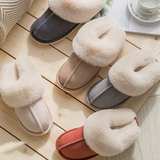 제이유마켓 남여공용 퍼안감 COT털슬리퍼 6컬러 (2cm)