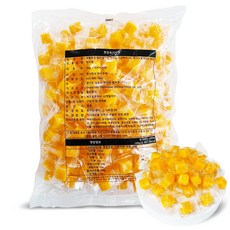 미짱 애플망고젤리 1KG 개별포장/망고퓨레 디저트 간식 학생 어르신간식, 5개