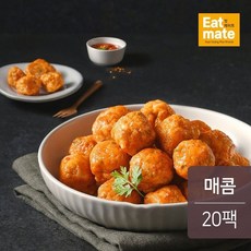 [잇메이트] 닭가슴살 어묵볼 매콤 100gx20팩(2kg), 20개, 100g