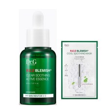 닥터지 레드블레미쉬 클리어 수딩 액티브 에센스 30ml(최신제조)+닥터지수딩마스크, 1개, 30ml